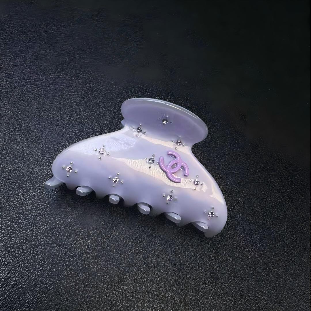 Chanel Small Colorful Hair Claw (Total 5pcs)