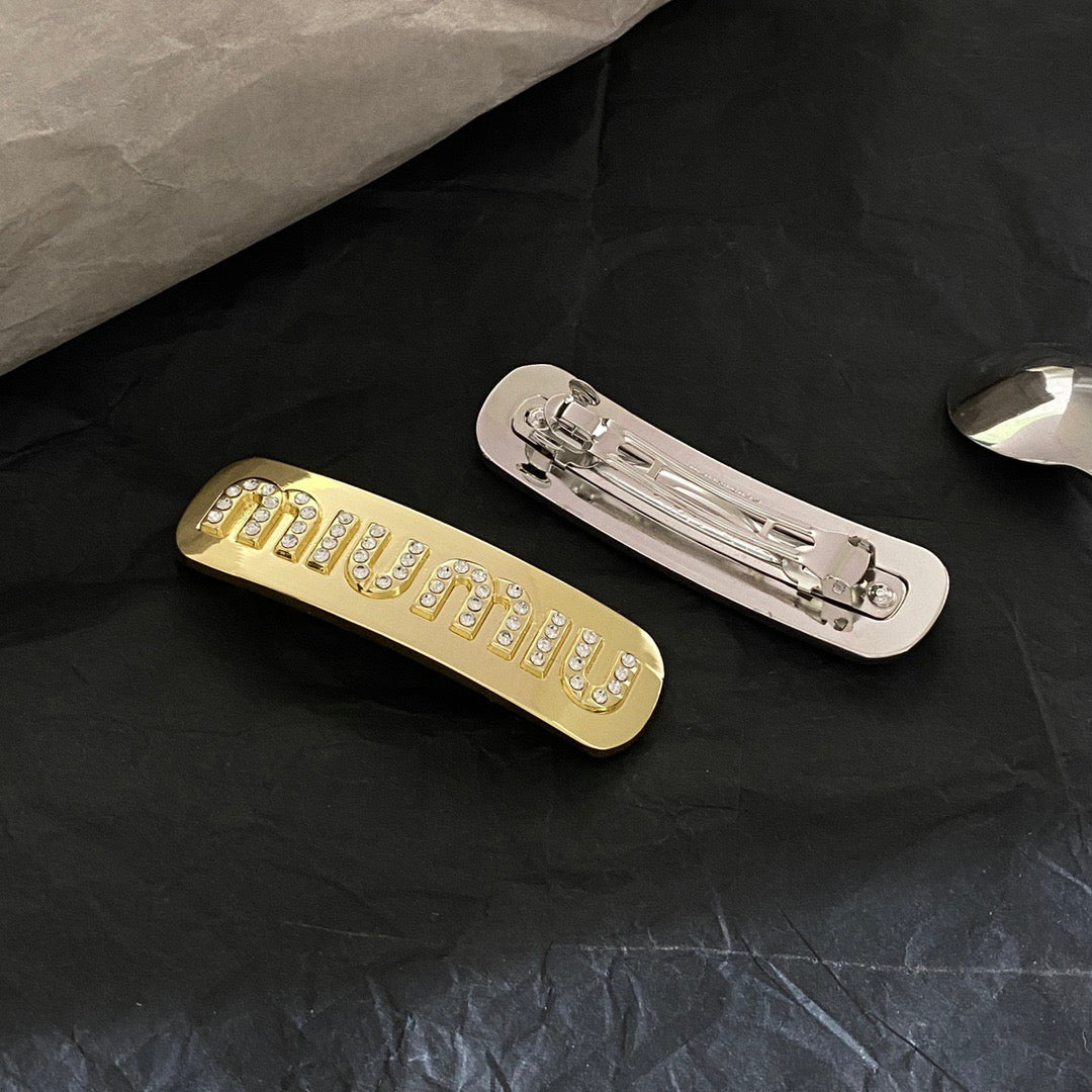 Miu Miu Hair Clip (2pcs Total)