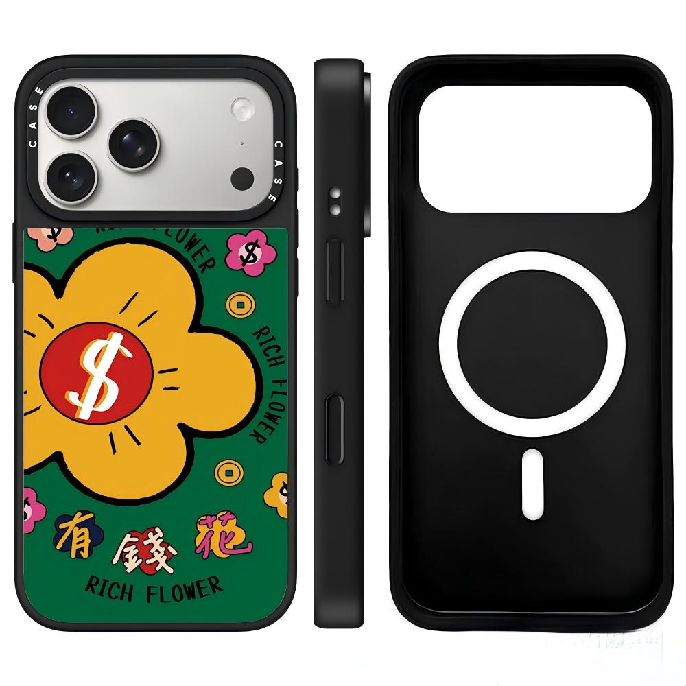CASETiFY Rich Flower MagSafe Phone Case